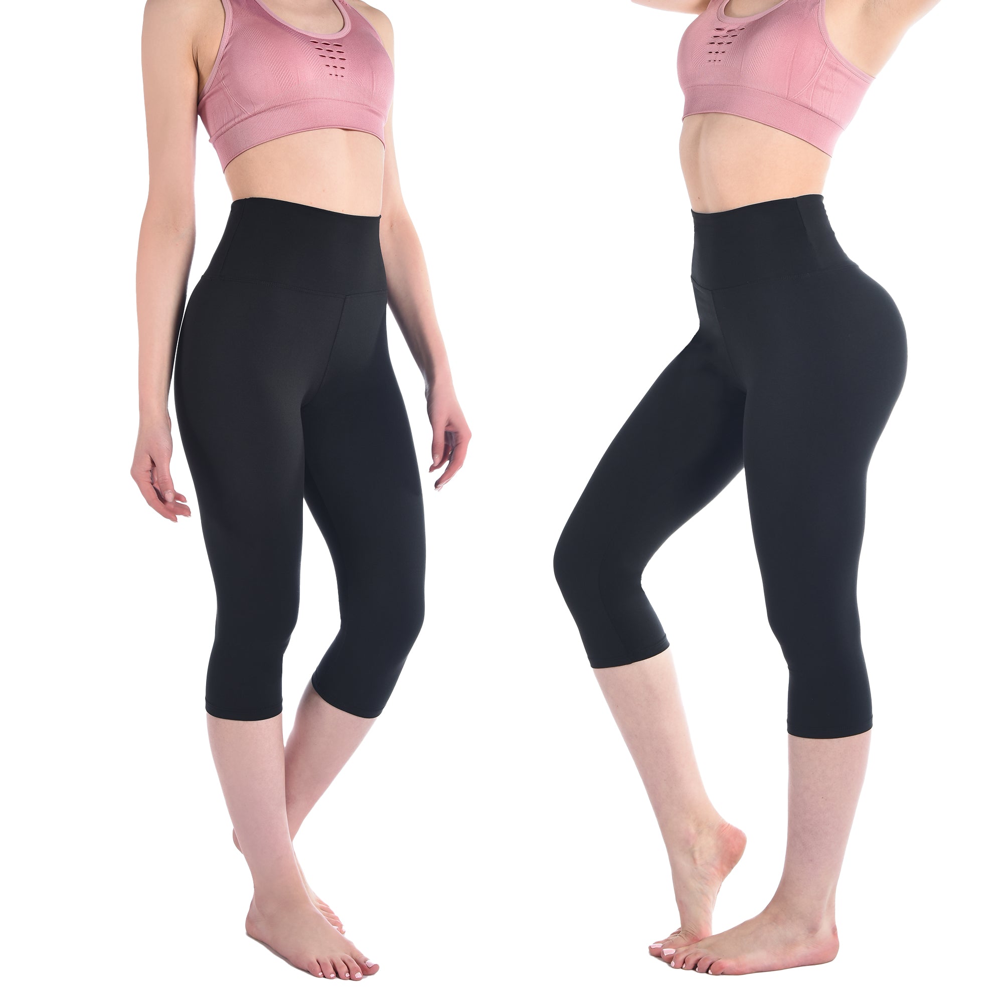 Walifrey Cuttable Leggings with Inside Pocket for Women，High Waisted Tummy  Control Soft Slim Workout Leggings